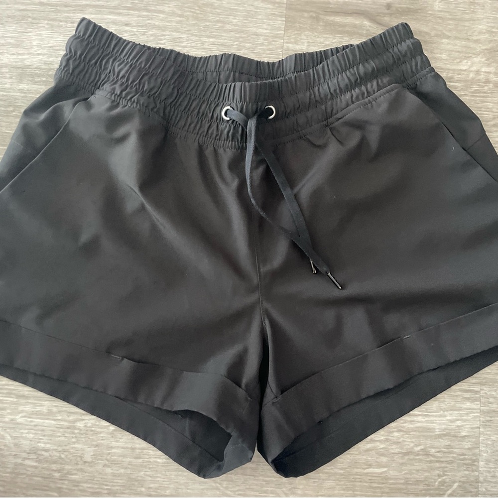 90 Degree By Reflex Women's Charcoal Athletic Shorts